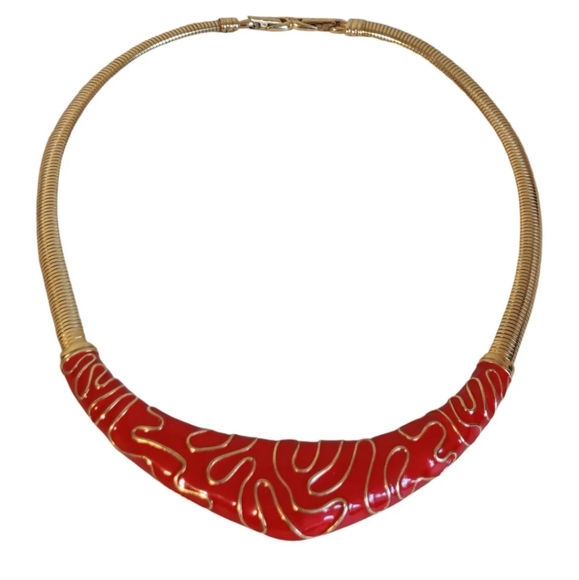 Stunning Nina Ricci Paris statement necklace - Picture 2 of 13